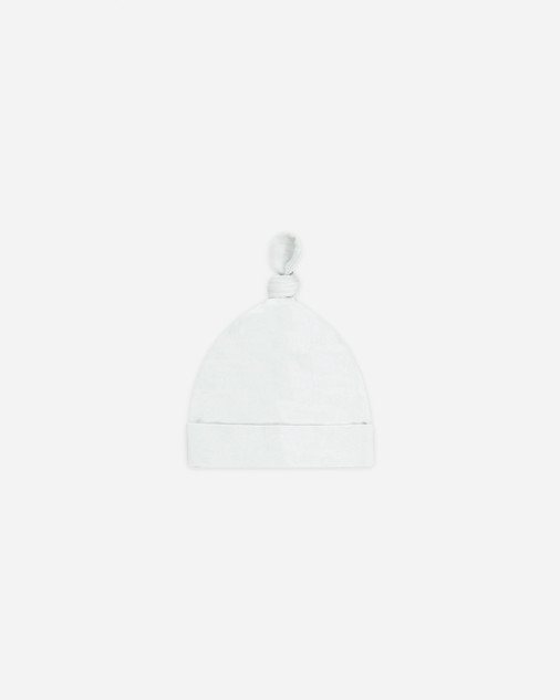 Quincy Mae Knotted Baby Hat - Fog