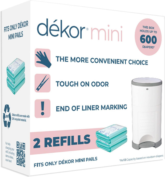 Diaper Dekor mini 2Pack Refill