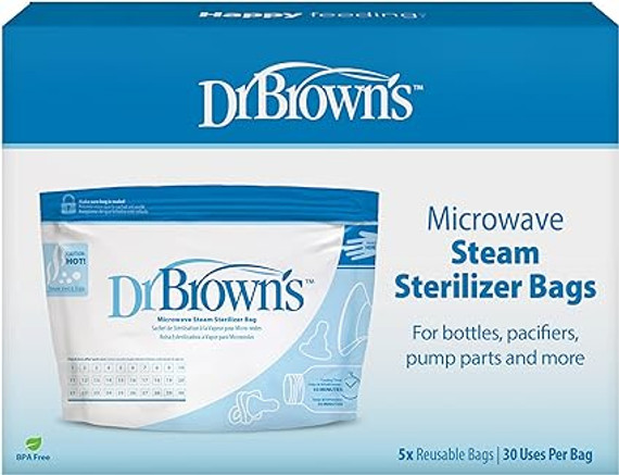 Dr. Brown's Microwave Steam Sterilizer Bags Dr. Brown's Microwave Steam Sterilizer Bags