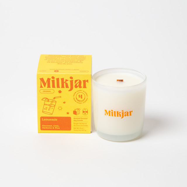Milk Jar Candle Co. - Lemonade Milk Jar Candle Co. - Lemonade