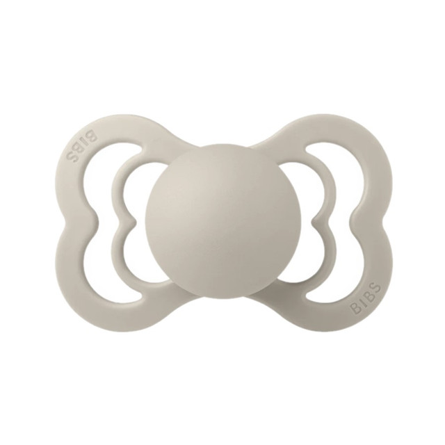 BIBS Pacifiers Supreme Silicone 2 Pack - Sand