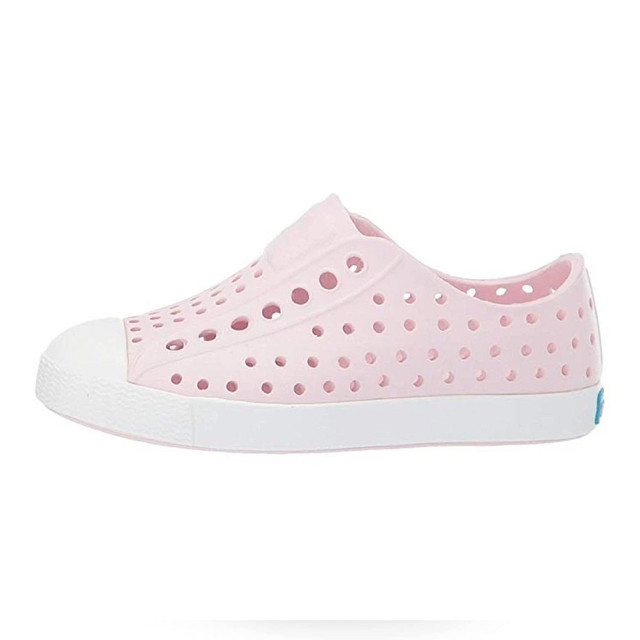Native Jefferson Shoes - Milk Pink/Shell White Native Jefferson Shoes - Milk Pink/Shell White