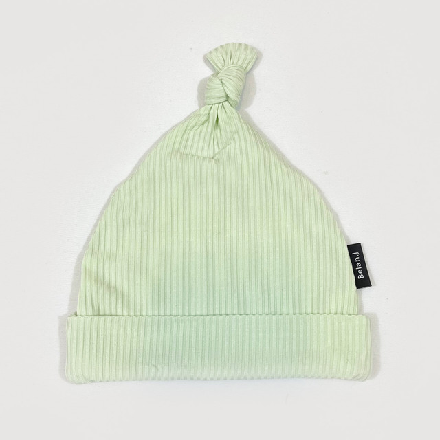 Ribbed Bamboo Knotted Hat - Meadow Mist Ribbed Bamboo Knotted Hat - Meadow Mist
