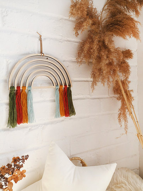 The Butter Flying Rainbow Wall Decor The Butter Flying Rainbow Wall Decor