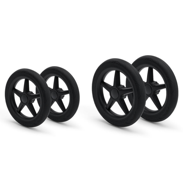 Bugaboo Bugaboo has discontinued it | Bugaboo Donkey(all)/Buffalo Foam-filled Wheels Replacement Set(4x) - Black Bugaboo Bugaboo has discontinued it | Bugaboo Donkey(all)/Buffalo Foam-filled Wheels Replacement Set(4x) - Black
