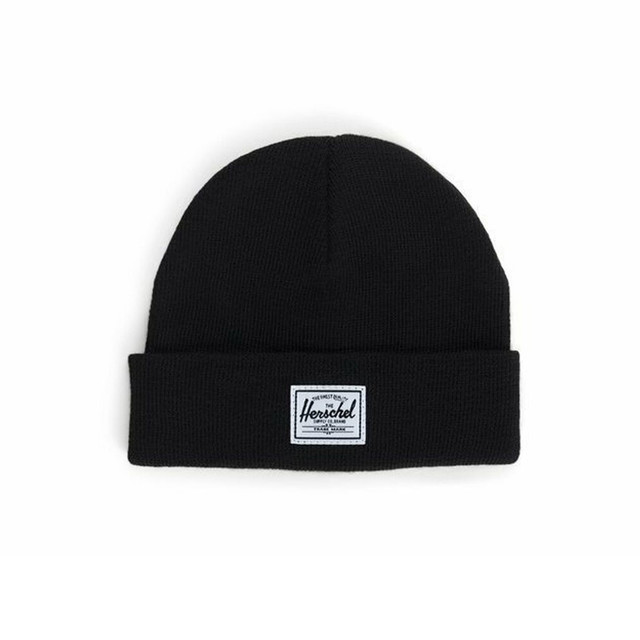 Herschel Baby Beanie - Polyester Black Herschel Baby Beanie - Polyester Black