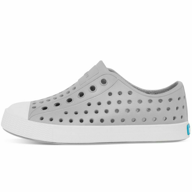Native Jefferson Shoes - Pigeon Grey/Shell White Native Jefferson Shoes - Pigeon Grey/Shell White