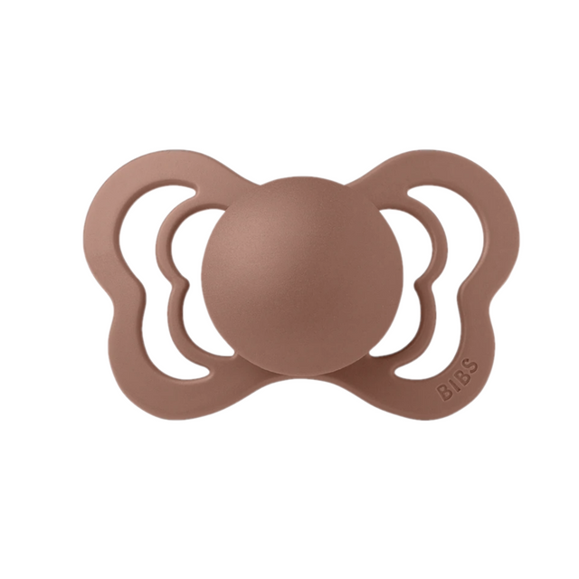 BIBS Pacifiers Couture Latex 2 Pack - Woodchuck