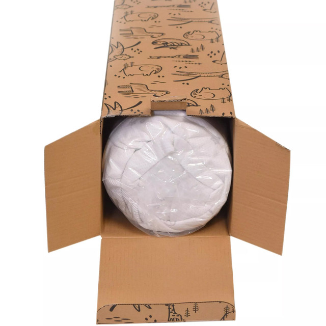 Kidicomfort Baby Mattress Cozy Sleep - Tencel® Cover - Soybean Foam (rolled in box) Kidicomfort Baby Mattress Cozy Sleep - Tencel® Cover - Soybean Foam (rolled in box)