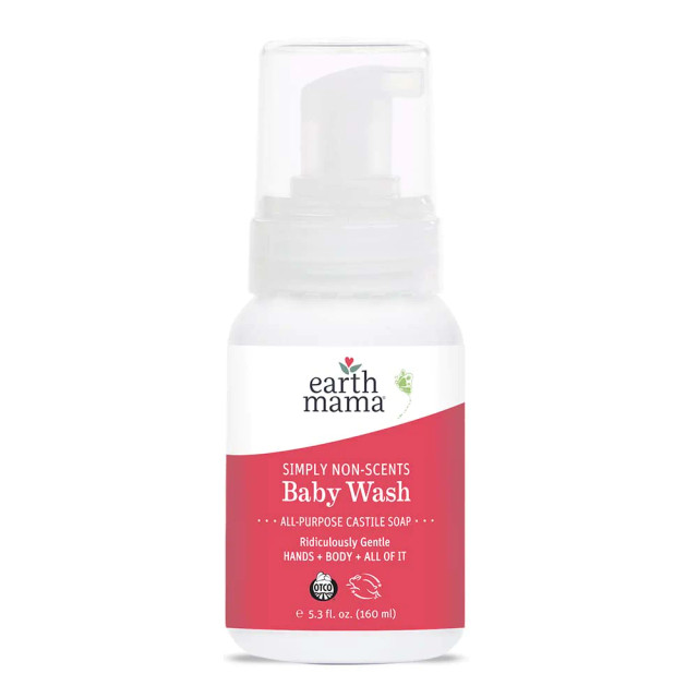 Earth Mama Simply Non-Scents Castile Baby Wash Earth Mama Simply Non-Scents Castile Baby Wash