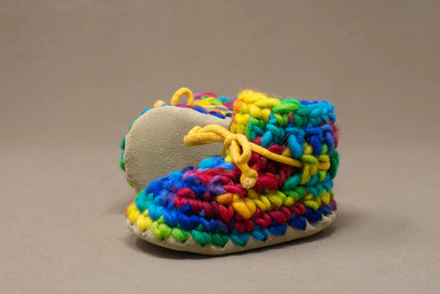 Padraig Cottage Slippers - Rainbow Padraig Cottage Slippers - Rainbow