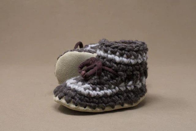 Padraig Cottage Slippers - Brown Stripe Padraig Cottage Slippers - Brown Stripe