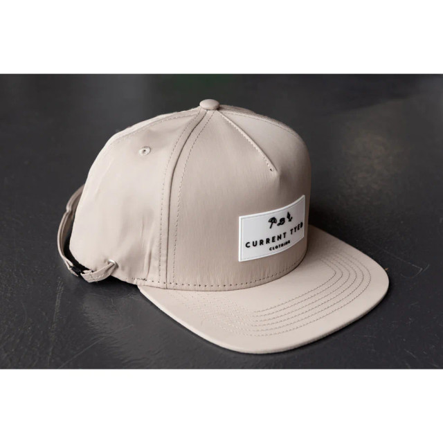 Current Tyed Clothing Waterproof Snapback - Beige/White Current Tyed Clothing Waterproof Snapback - Beige/White