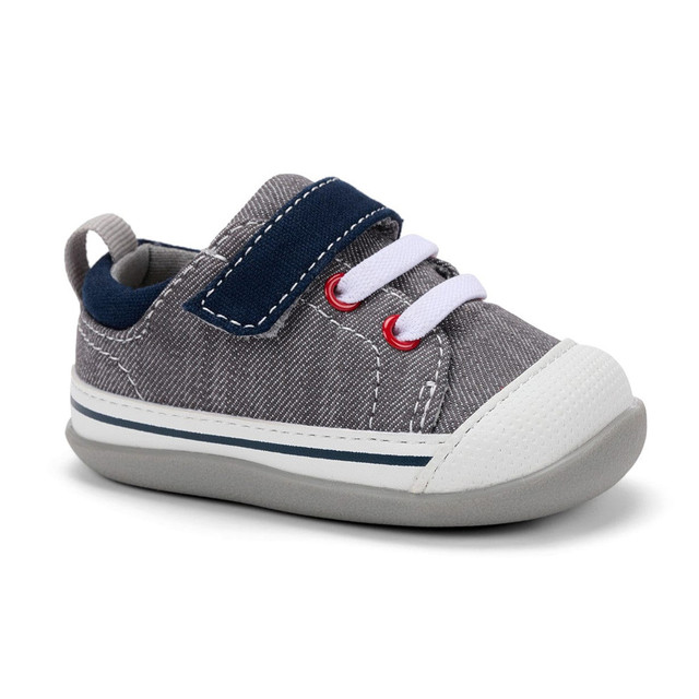 See Kai Run Stevie II INF - Grey Denim See Kai Run Stevie II INF - Grey Denim