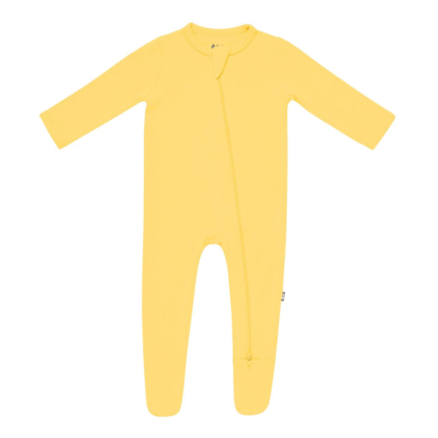 Kyte Baby Zippered Footie - Butter Kyte Baby Zippered Footie - Butter