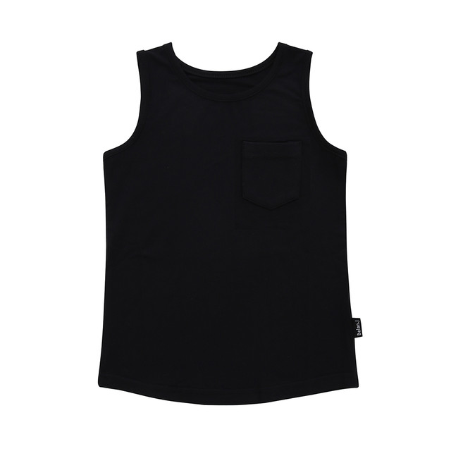 Pocket Tank Top - Raven Pocket Tank Top - Raven