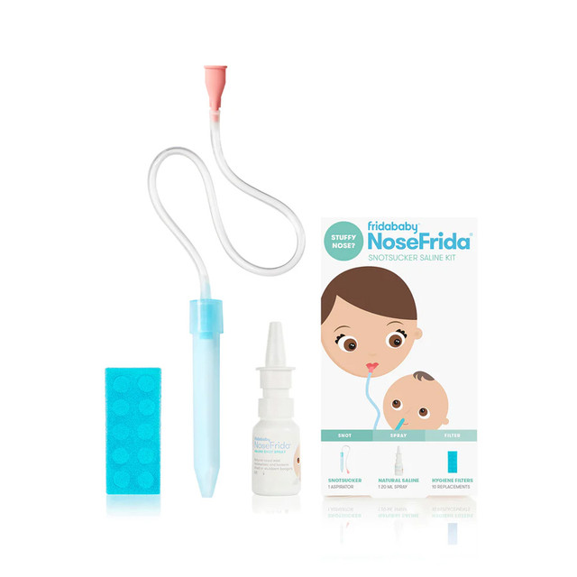 FridaBaby NoseFrida SnotSucker Saline Kit FridaBaby NoseFrida SnotSucker Saline Kit