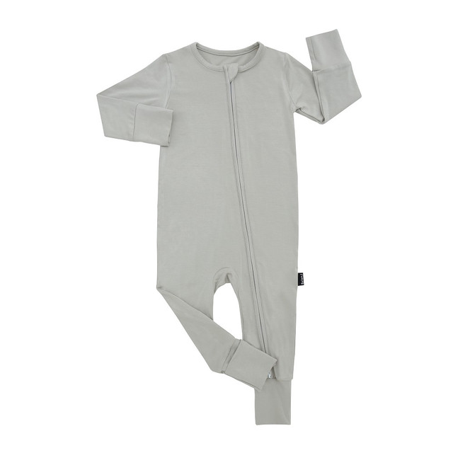 Sleeper with Fold-Over Cuffs - Sage