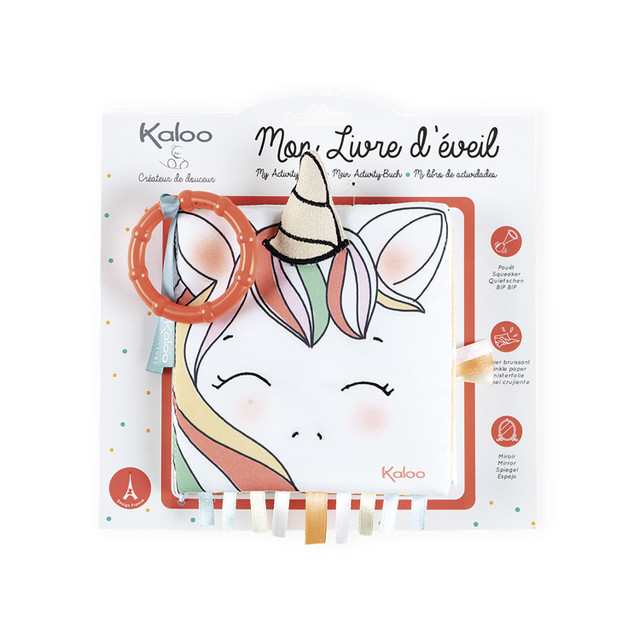 Kaloo The Happy Unicorn Soft Book Kaloo The Happy Unicorn Soft Book