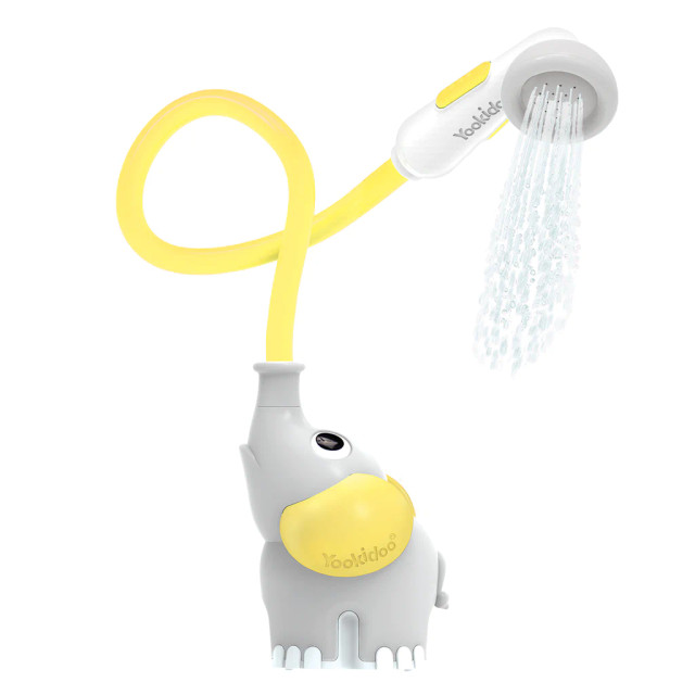 Yookidoo Elephant Baby Bath Shower - Yellow