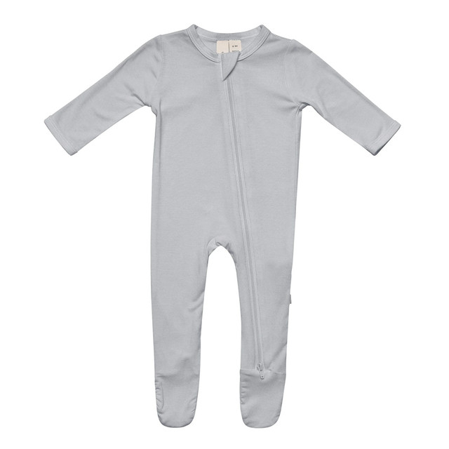 Kyte Baby Zippered Footie - Storm Kyte Baby Zippered Footie - Storm