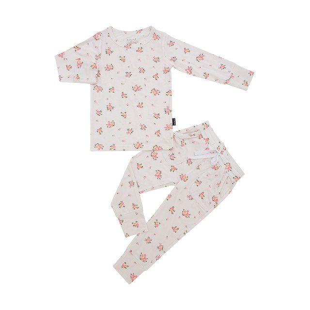 Long Sleeve PJ Set - Blushing Blossom Long Sleeve PJ Set - Blushing Blossom