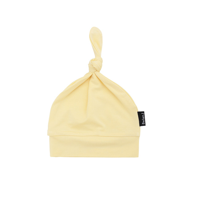 Knotted Hat - Mellow Yellow