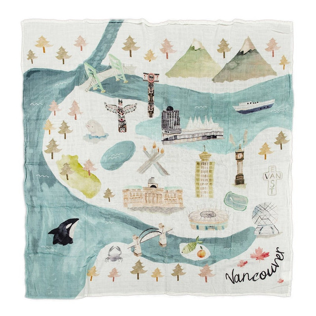Loulou Lollipop Muslin Quilt - Vancouver Loulou Lollipop Muslin Quilt - Vancouver