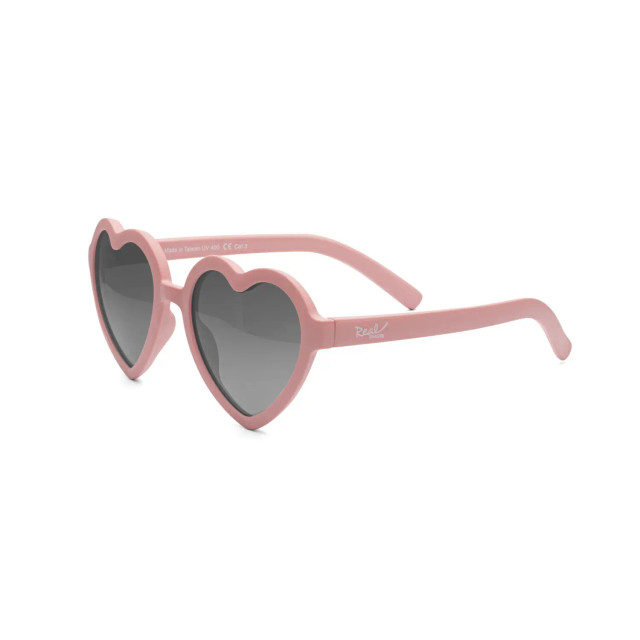 Real Shades Heart Sunglasses - Rose Tan Real Shades Heart Sunglasses - Rose Tan