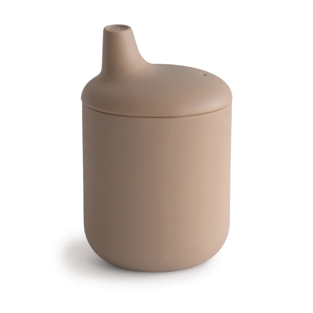 Mushie Silicone Sippy Cup - Natural Mushie Silicone Sippy Cup - Natural