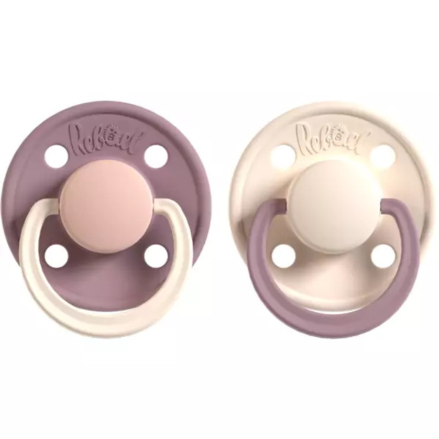 Rebael Misty Soft Mouse/Frosty Pearly Rhino Latex Pacifier Rebael Misty Soft Mouse/Frosty Pearly Rhino Latex Pacifier