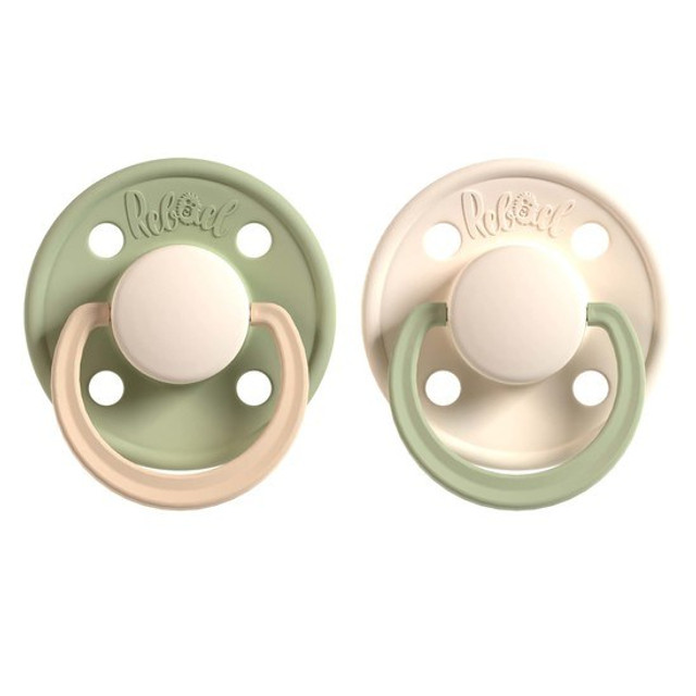 Rebael- Cloudy/Pearly/Lion-Dusty/Pearly/Dolphin Pacifier Rebael- Cloudy/Pearly/Lion-Dusty/Pearly/Dolphin Pacifier