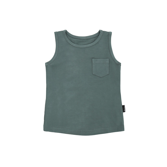Pocket Tank Top - Leafy Green Pocket Tank Top - Leafy Green