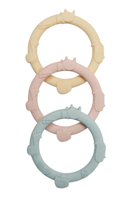 Loulou Lollipop - Wild Teething Ring Set Loulou Lollipop - Wild Teething Ring Set