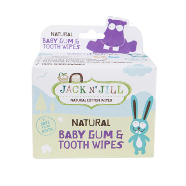 Jack N' Jill Baby Gum & Tooth Wipes (25 Pack)