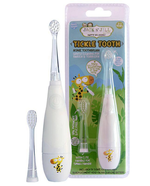 Jack N' Jill Kids Tickle Tooth Sonic Toothbrush Jack N' Jill Kids Tickle Tooth Sonic Toothbrush