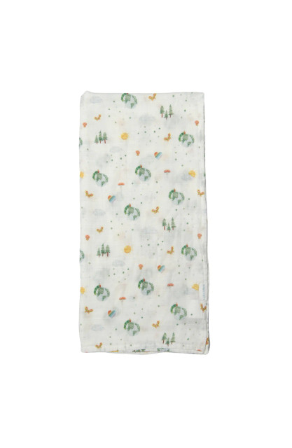 Loulou Lollipop X Eric Carle Muslin Swaddle - World of Wonder Loulou Lollipop X Eric Carle Muslin Swaddle - World of Wonder