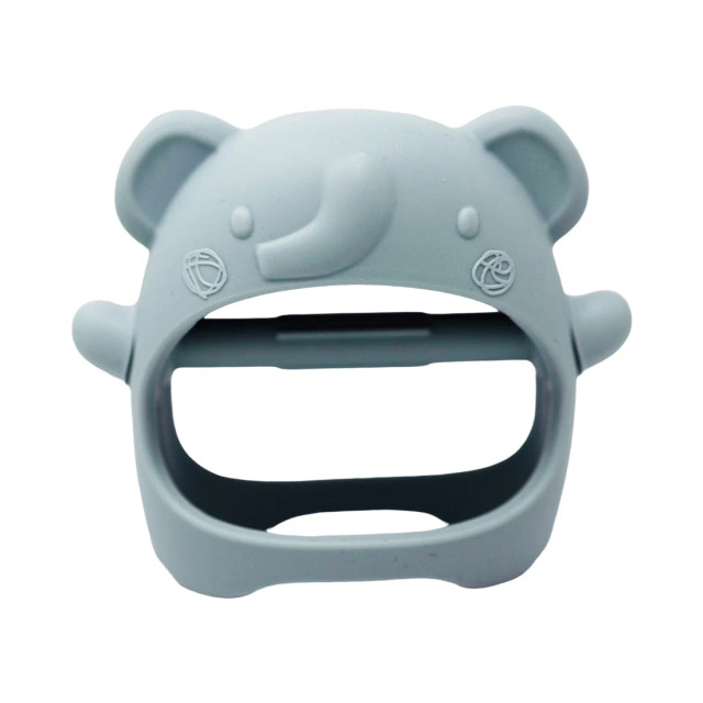 Loulou Lollipop Teething Mitt - Elephant Loulou Lollipop Teething Mitt - Elephant