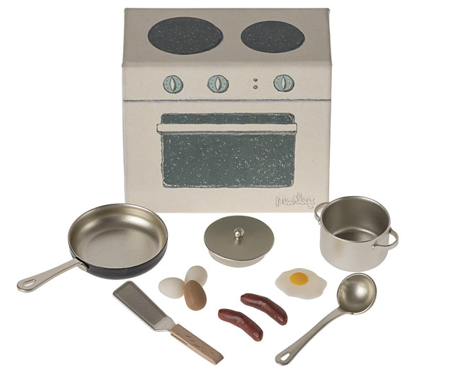 Maileg Cooking Set Mouse Maileg Cooking Set Mouse