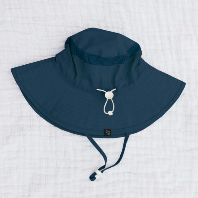 Honeysuckle Swim Bucket Sunhat - Navy Honeysuckle Swim Bucket Sunhat - Navy