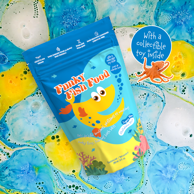 Loot Funky Fish Food - Hullabaloo Blue Loot Funky Fish Food - Hullabaloo Blue