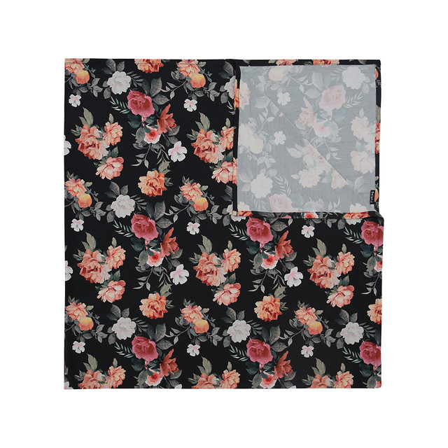 Swaddle Blanket - Midnight Blossom Swaddle Blanket - Midnight Blossom