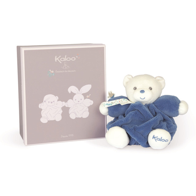 Kaloo Plume Chubby Bear - Blue Kaloo Plume Chubby Bear - Blue