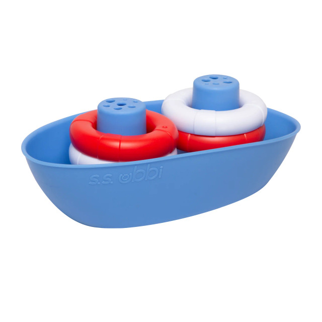 Ubbi Boat And Buoys Bath Toy Ubbi Boat And Buoys Bath Toy