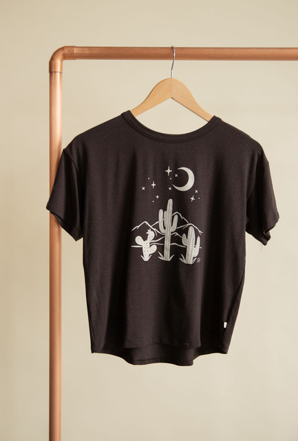 Jax & Lennon Graphic Essential Tee - Obsidian Jax & Lennon Graphic Essential Tee - Obsidian