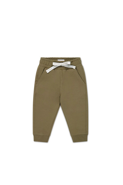Organic Cotton Jalen Track Pant - Oak Organic Cotton Jalen Track Pant - Oak