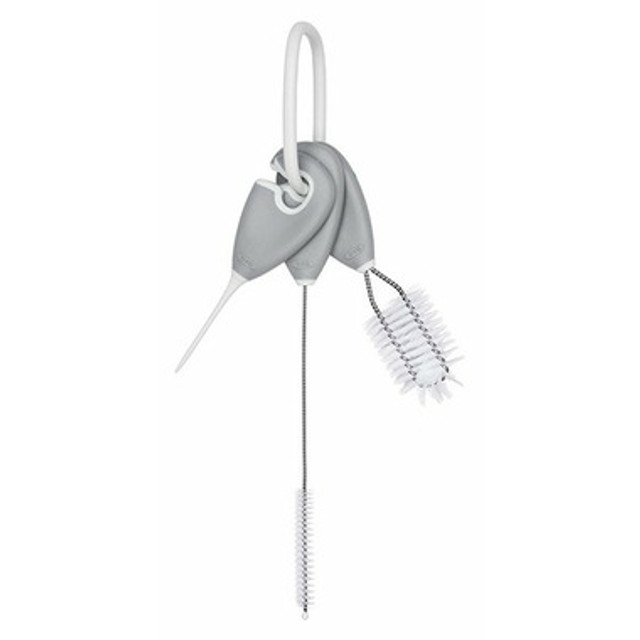 OXO Tot Cleaning Set for Straw & Sippy Cups Grey OXO Tot Cleaning Set for Straw & Sippy Cups Grey