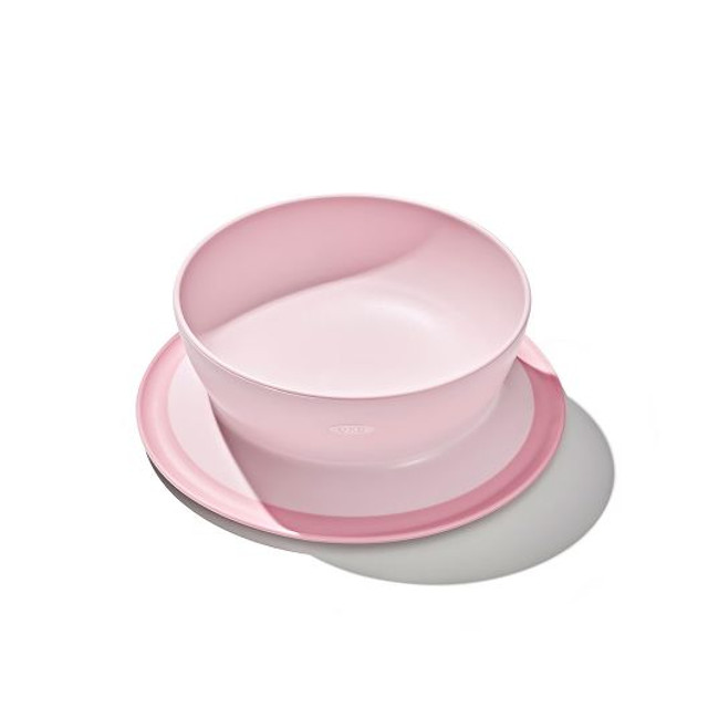 OXO Tot Stick & Stay Suction Bowl - Blossom OXO Tot Stick & Stay Suction Bowl - Blossom