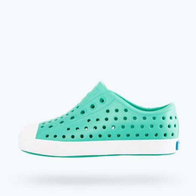 Native Jefferson Shoes - Minty Green/Shell White Native Jefferson Shoes - Minty Green/Shell White