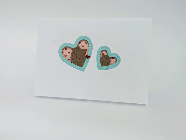 Lovely Paper Design Hedgehugs Card Lovely Paper Design Hedgehugs Card